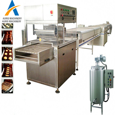 Máy ép sô cô la bằng thép không gỉ Đường hầm làm mát kẹo Đường hầm sô cô la