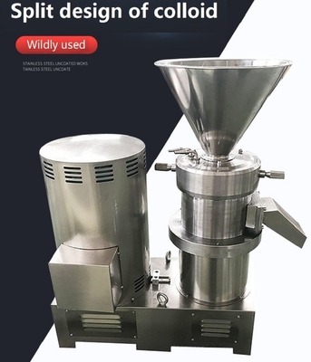 Máy mài hạt bằng thép không gỉ 304 Máy xay keo Máy xay bơ đậu phộng