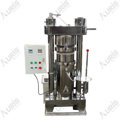 Máy ép dầu thủy lực mè dọc Trà óc chó Xem ép đùn hoa hướng dương