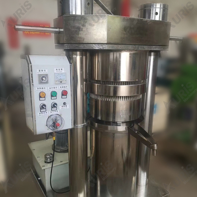 Máy ép dầu thủy lực mè dọc Trà óc chó Xem ép đùn hoa hướng dương