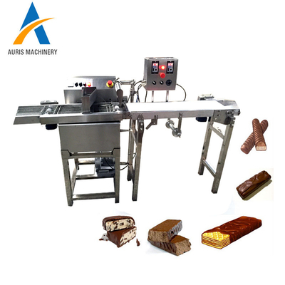 Máy ép sô cô la bằng thép không gỉ Máy phủ sô cô la