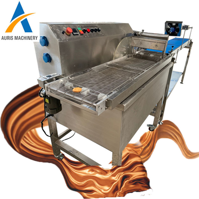 Máy ép sô cô la bằng thép không gỉ Máy phủ sô cô la