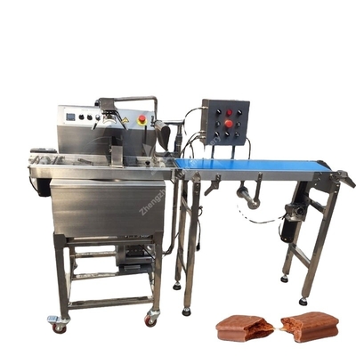 15kg 30kg 60kg Máy làm sô cô la Máy phủ lớp phủ cho bánh quy Waffer