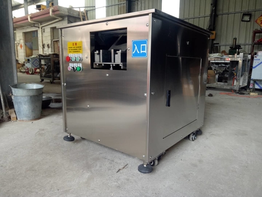 Máy chế biến cá thịt đông lạnh Độ dày Máy cắt cá 10mm Máy cắt lát cá