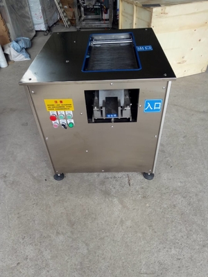 Máy chế biến cá thịt đông lạnh Độ dày Máy cắt cá 10mm Máy cắt lát cá
