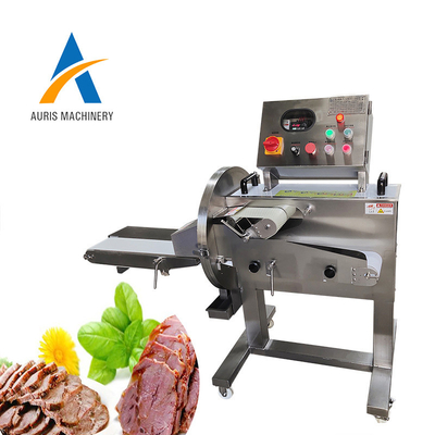 Máy cắt lát thịt chín Ức gà Jerky Slicer 0.77 Kw