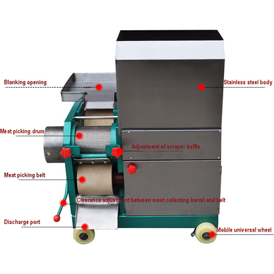 Đai tách thịt tôm dùng cho máy cắt thịt cá có xương
