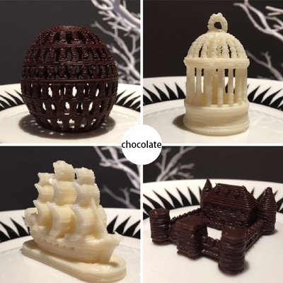 Máy in bánh 3d giá thực phẩm mực ăn được cookie sô cô la cầu vồng máy in máy in