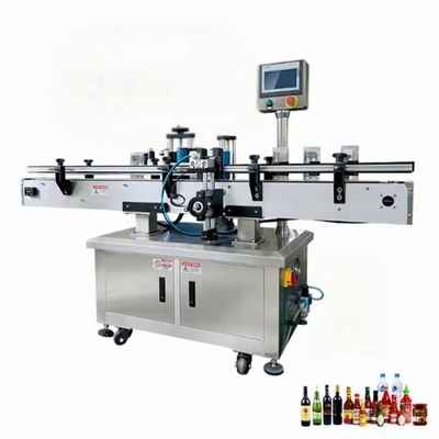 Máy dán nhãn nhãn tự động tốc độ cao Máy dán nhãn chai thủy tinh tròn cho ngành công nghiệp thực phẩm